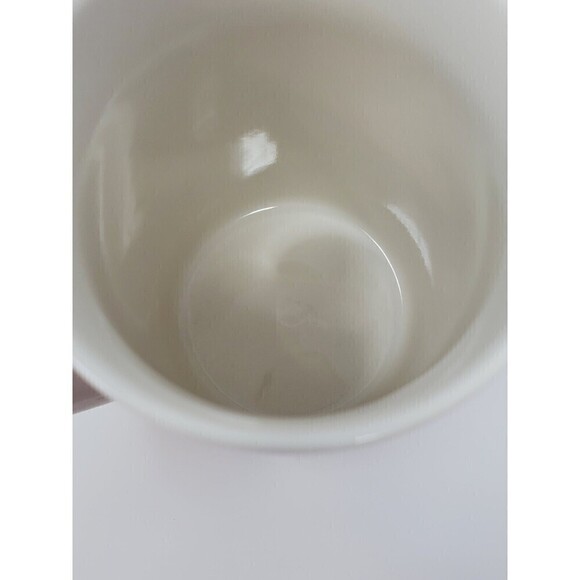 STARBUCKS SET OF TWO COFFEE MUGS 2004 MEADOW SERIES PINK AND GREEN HIS & HERS - Picture 6 of 11